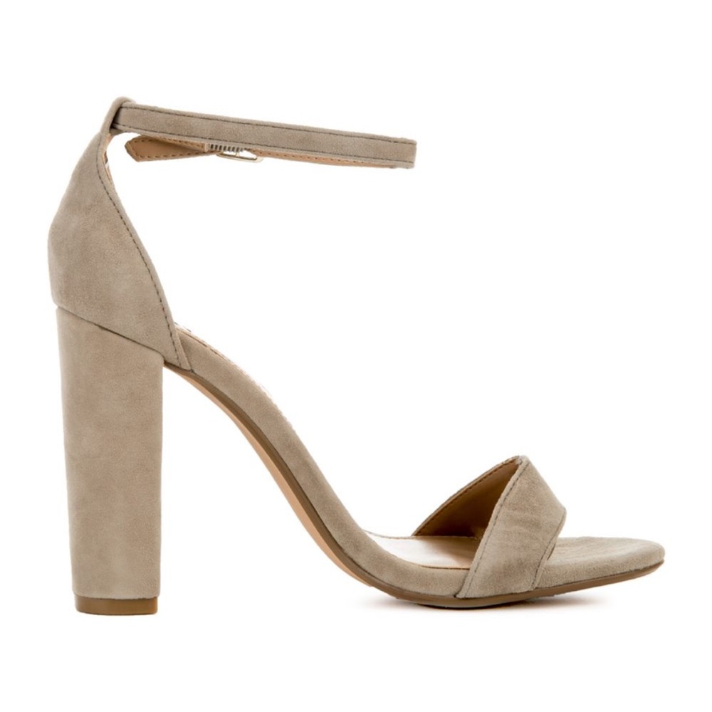 Steve Madden Carrson Taupe Heels